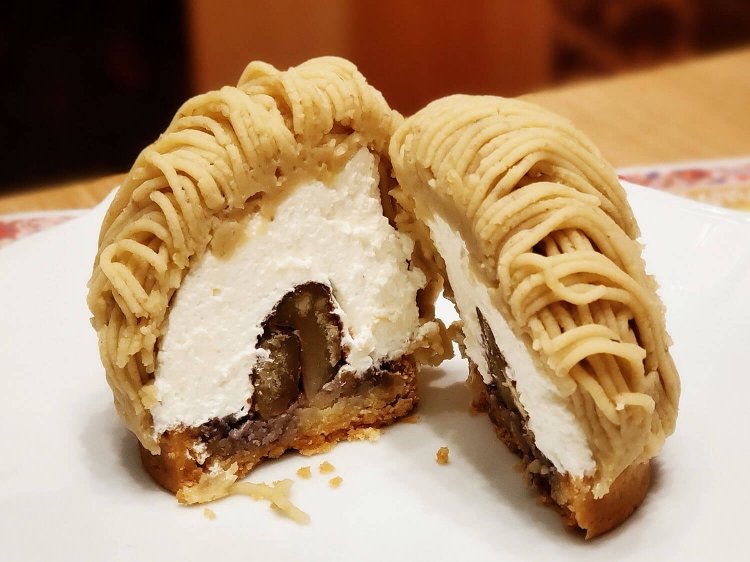 水信フルーツパーラー　モンブランタルト02