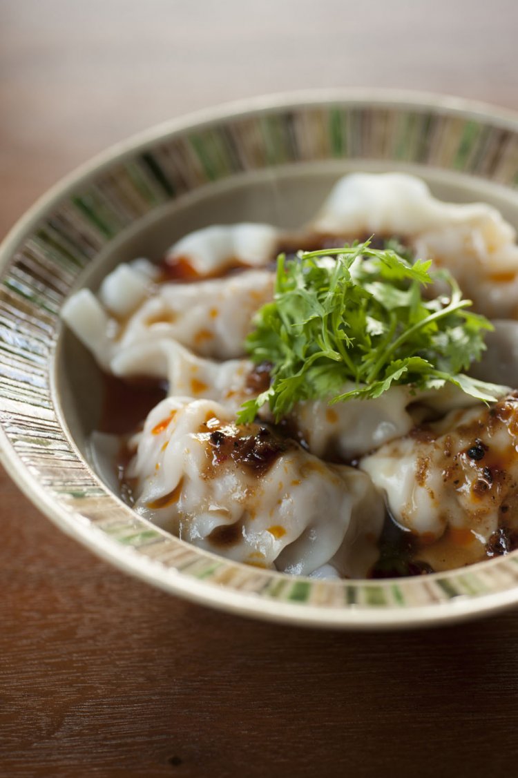 羊肉の水餃子750円。