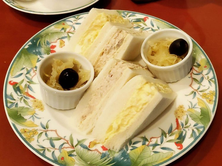 崎陽軒　アボリータム　アフタヌーンティーセット　ミックスサンド03