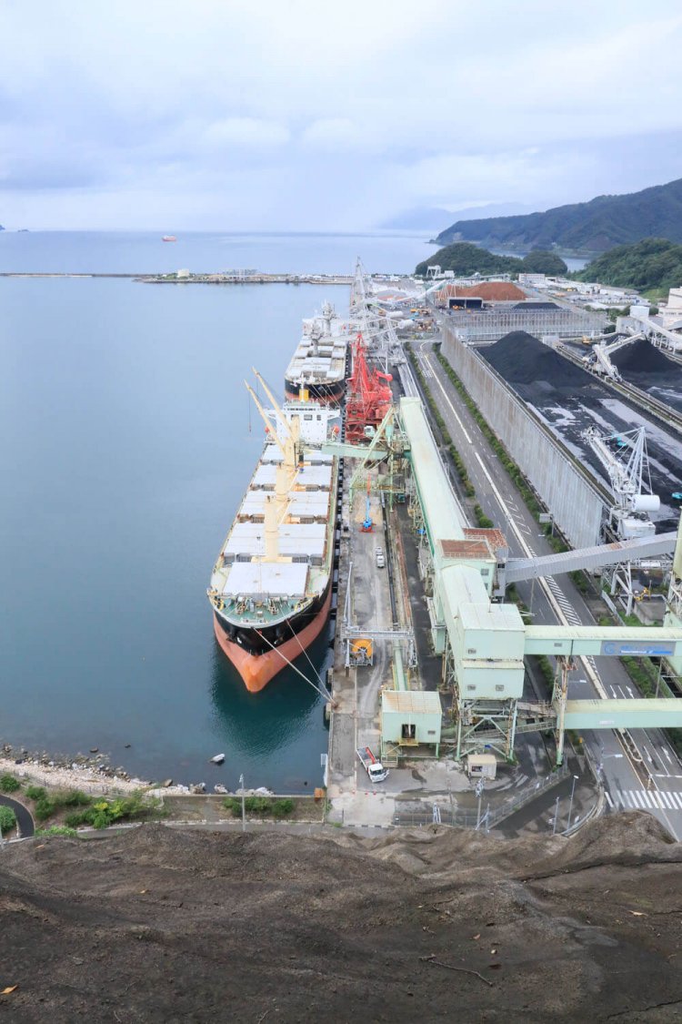 月見御殿の最先端部からの絶景。