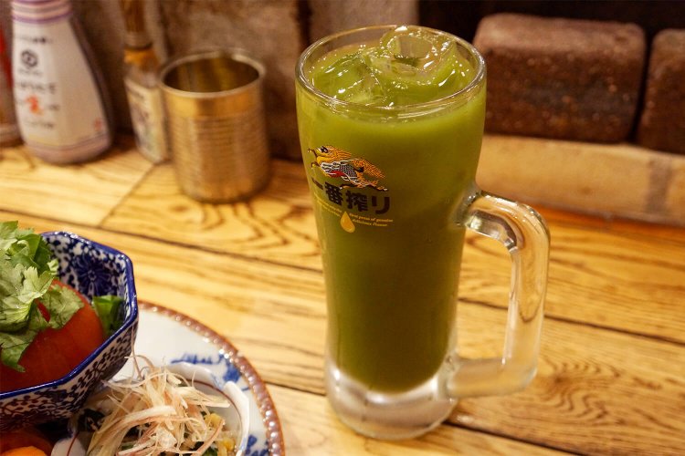 おかわりは西武線つながりの狭山茶わり400円で。