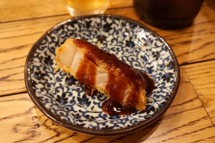 そうしたら今度はソースで。