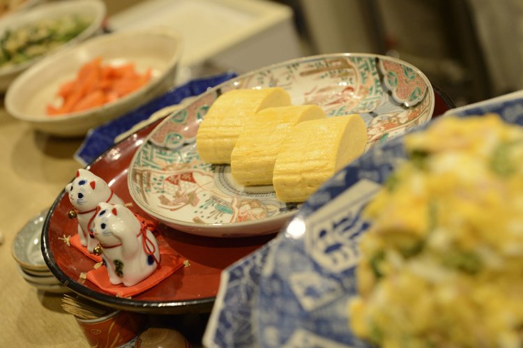 定番の出し巻き玉子500円。