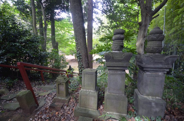 城砦跡でもあるが将門とは関係なさそうな「大日山古墳」（茨城県取手市岡1179）。