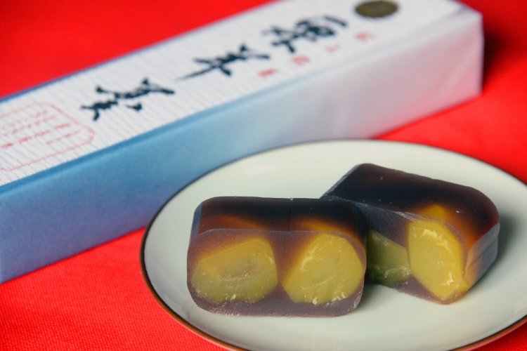 栗羊羹1棹1458円。