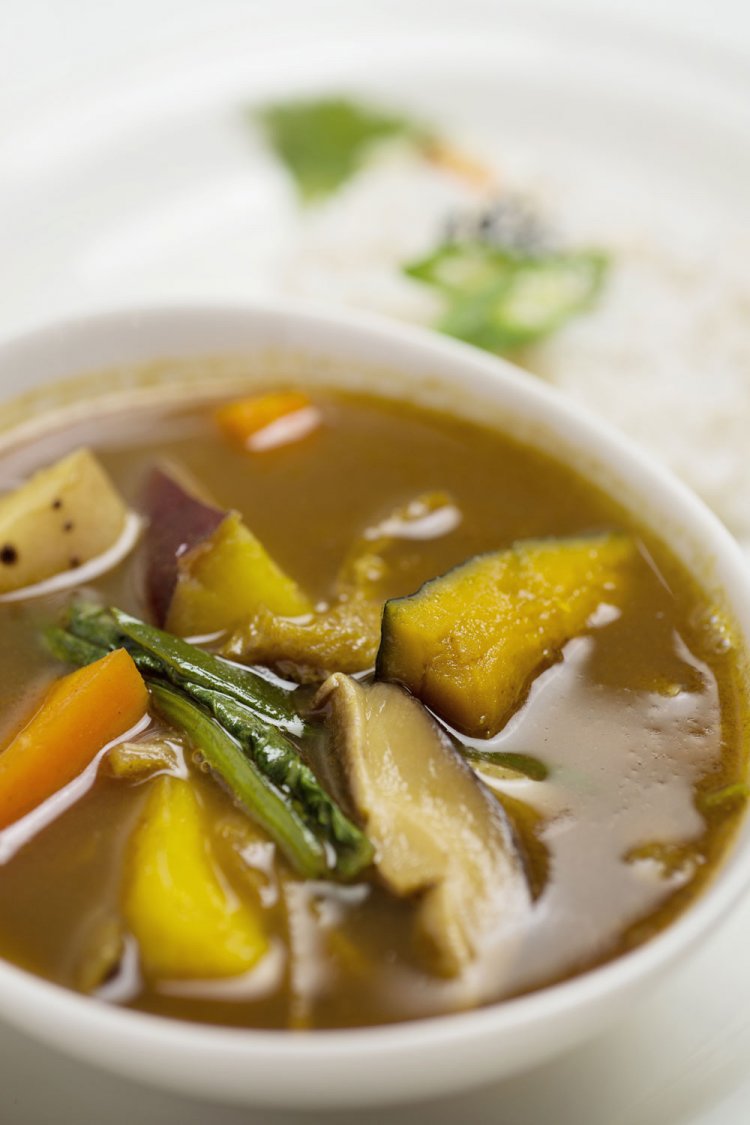 和風さらさらカレー980円。