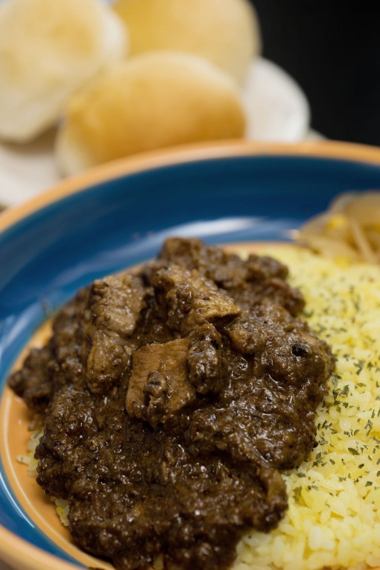 肉汁あふれるダイヤモンドポーク1500円。