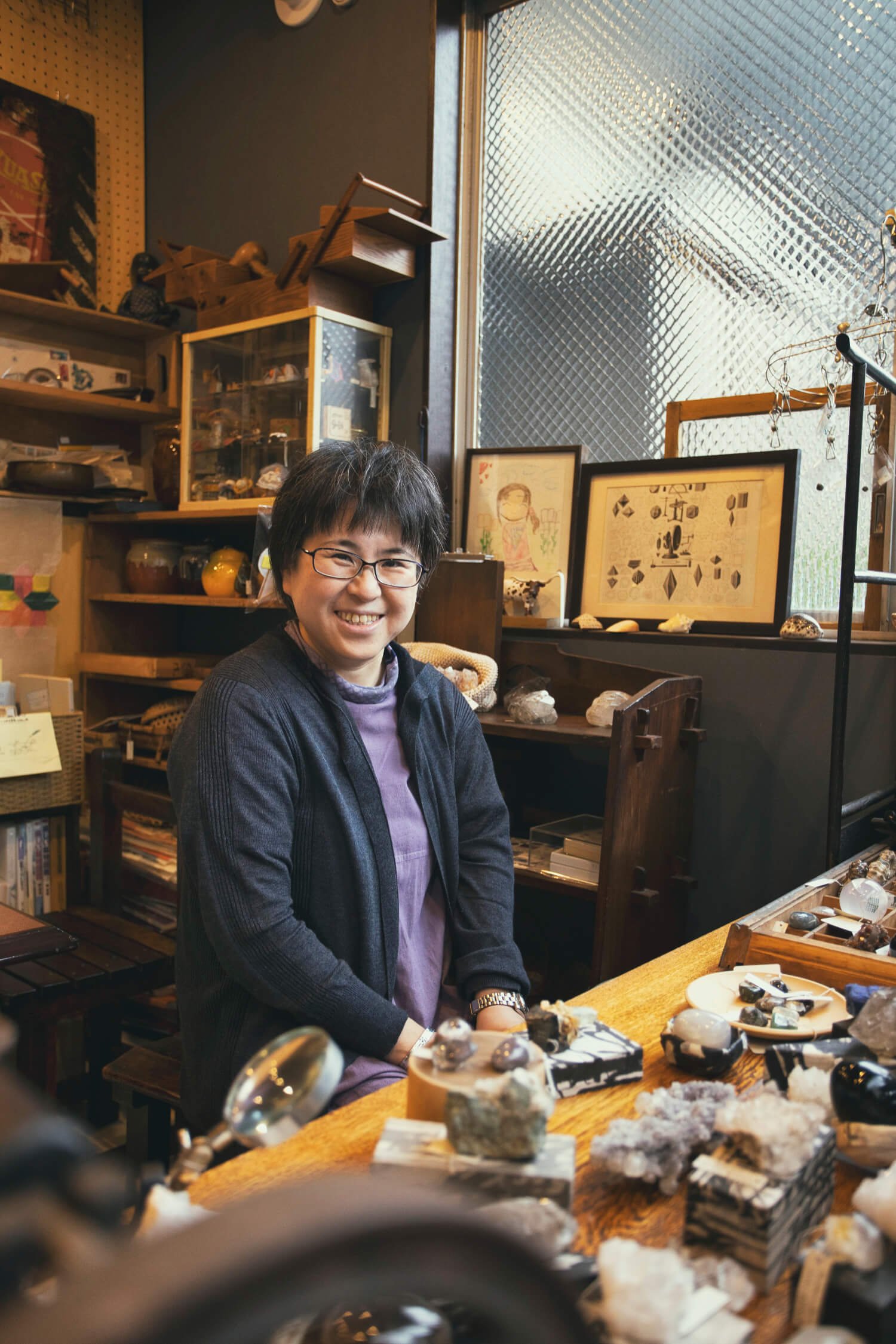 石英書房店主