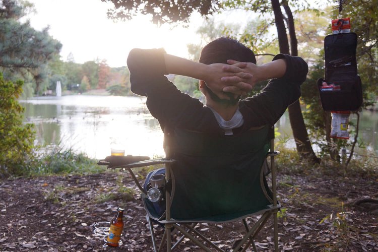 【チェアリング】100均グッズだけでどこまで快適になるか？ チェアカスタム大検証！