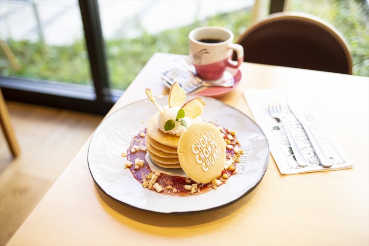 アウトドア気分で味わう。