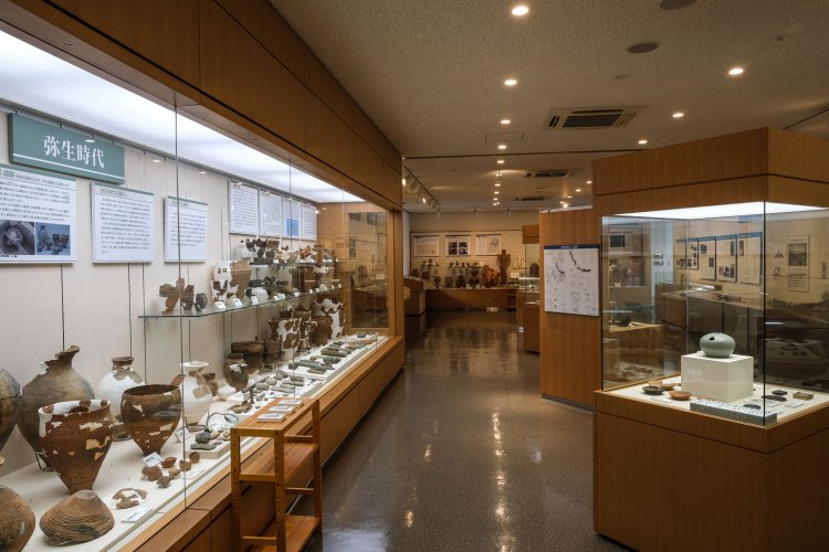 コンパクトながら郷土の歴史から偉人の紹介まで展示内容は充実。