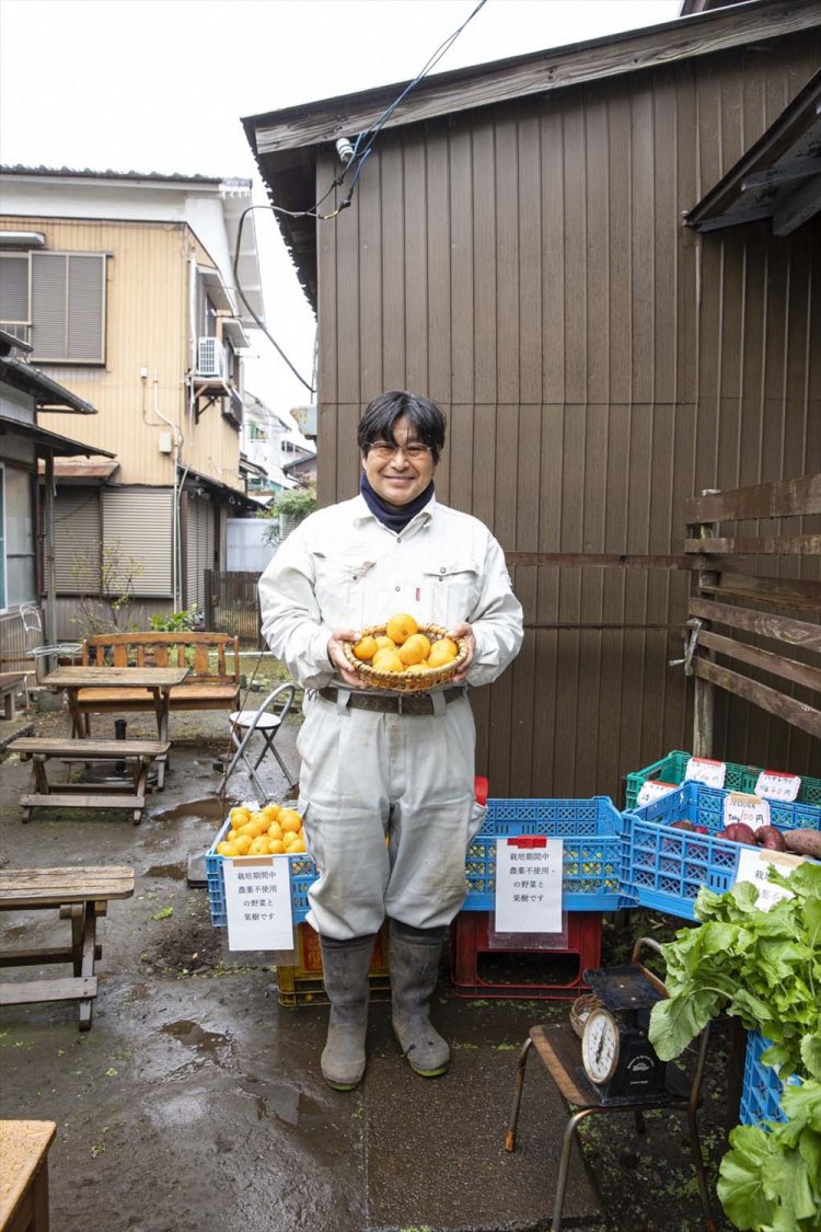 「好物は酸っぱいもの。実験するのも大好き！」（大家さんの高橋金一さん）