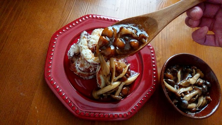 あんかけをかける