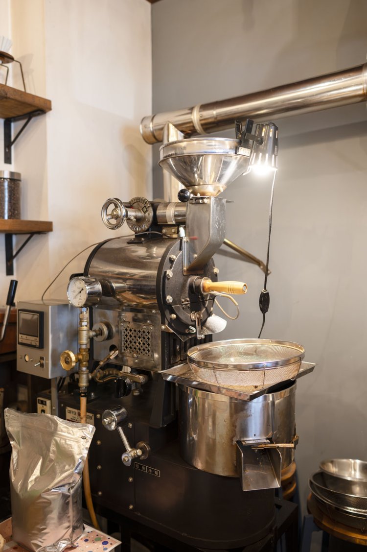 フジローヤル製、1㎏の焙煎機。
