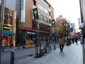 神保町の三省堂裏の通り