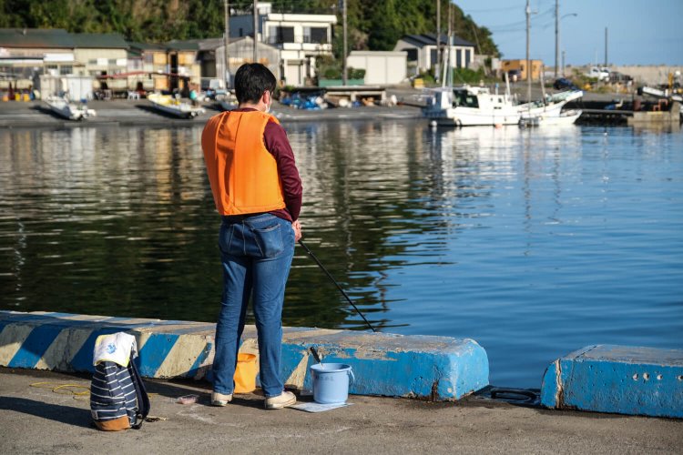 レンタル釣具代にはバケツやライフジャケットの代金も含まれる。
