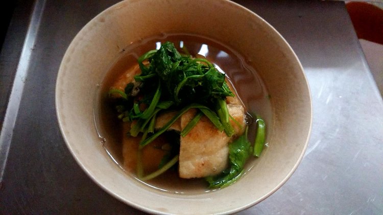 七味をかける前の完成版