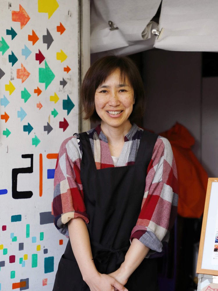 店主の嶋岡さん。