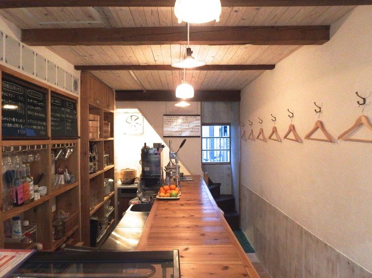 センス抜群の店内。