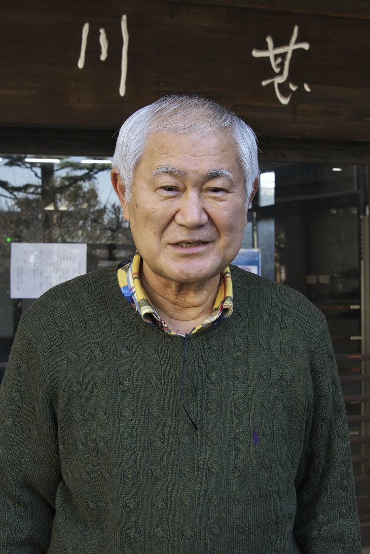 川魚料理「川甚」８代目社長天宮一輝さん。一族で230年余の歴史を守り抜いてきた。