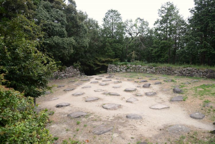 約15m四方の安土城天主。