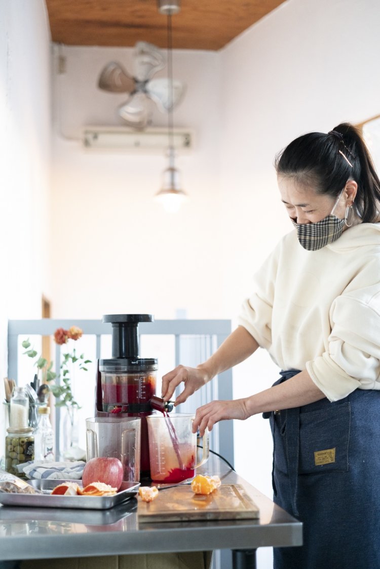 「甘酒やショウガを使ったホットスムージーもあります。冷えを解消し、体を芯から温めたい人におすすめ」と大江さん。