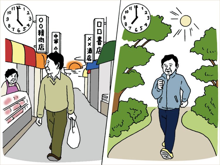 散歩脳科学イラスト2