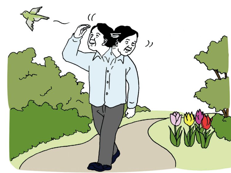 散歩脳科学イラスト3