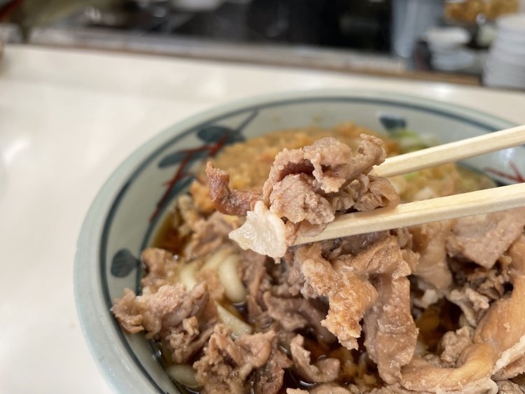 肉がたっぷりで、食べごたえあり。