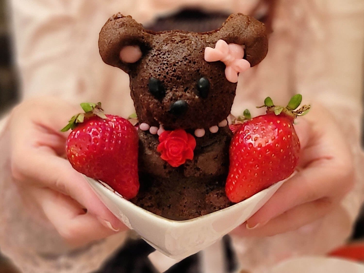 クマケーキ 1500円。