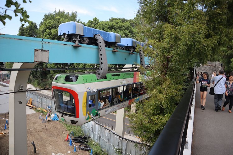 上野動物園モノレール06