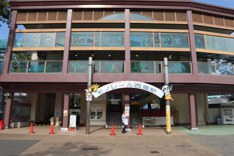 上野動物園モノレール08