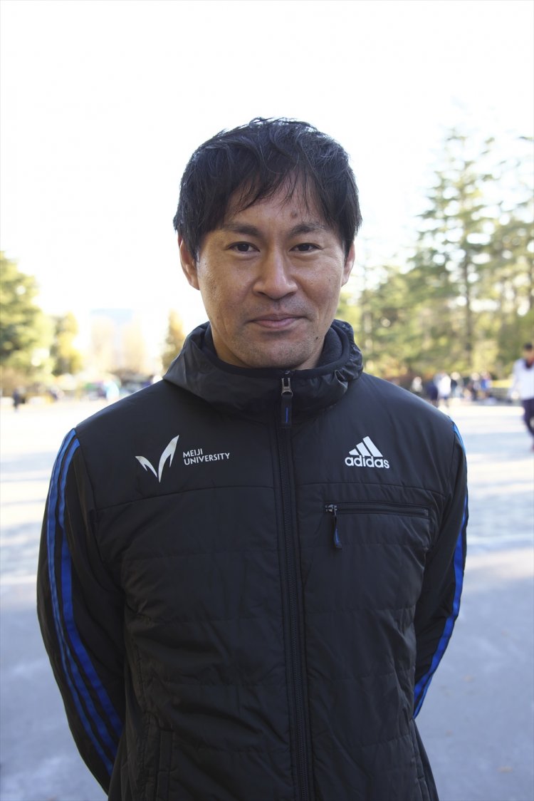 日本陸上競技連盟事業部長の吉澤永一さん。2002年アジア選手権金メダル、翌年パリ世界選手権日本代表など国内外で大活躍した。