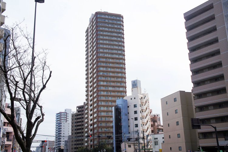 29階建・190戸のタワーレジデンス「グローリオタワー巣鴨」。