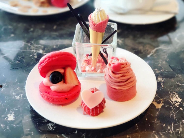 グラン銀座アフタヌーンティーセットのスイーツ