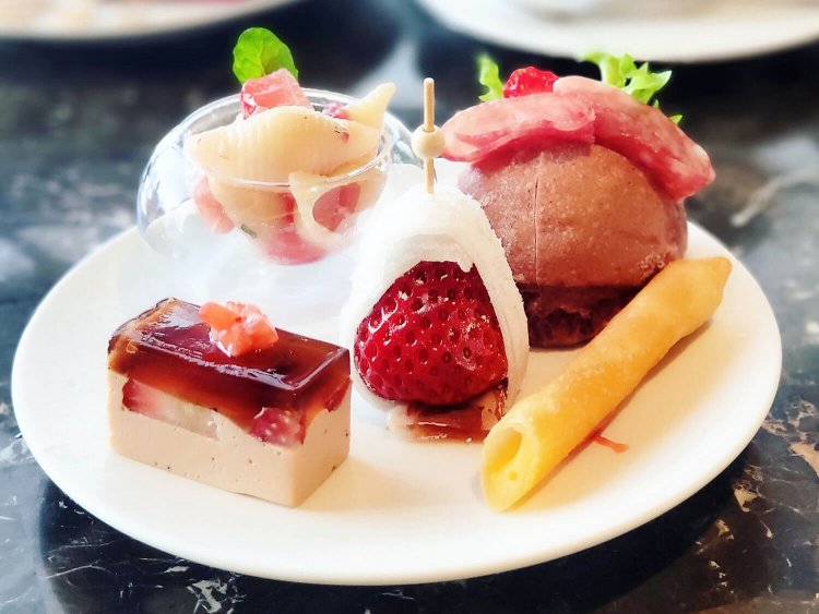 グラン銀座アフタヌーンティーセットのセイボリー