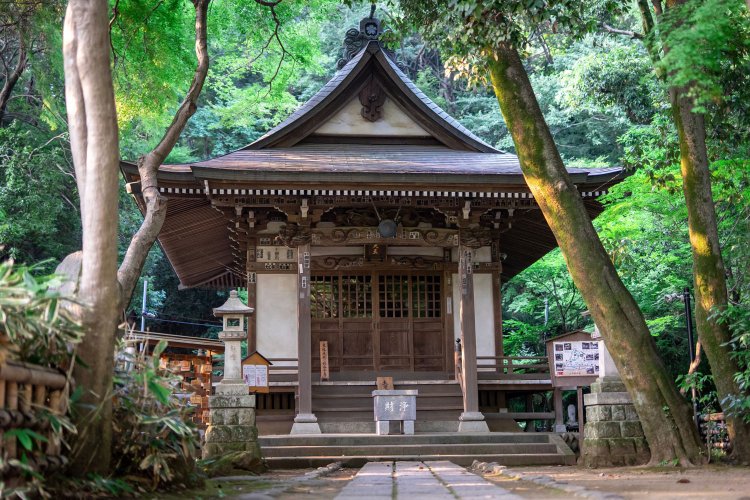 深沙大王を祀るお堂。