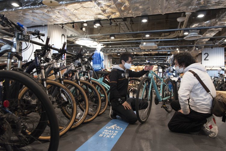 『ル・サイク』で心構えを教えてもらう。