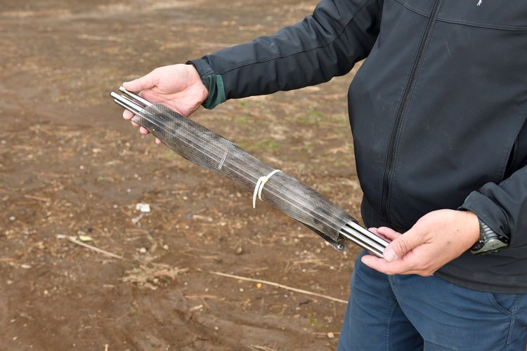 巻物型の焚き火台ならこんなにも小さく。