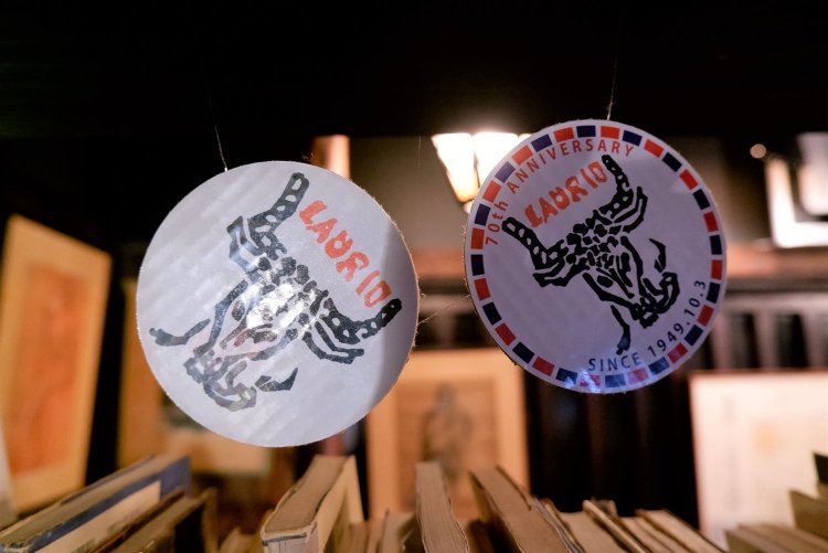 本郷氏がデザインしたラドリオのマーク。