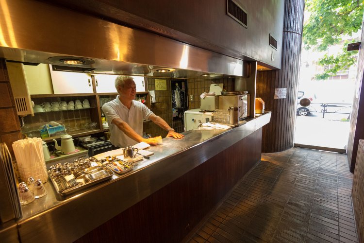 気さくなマスター。