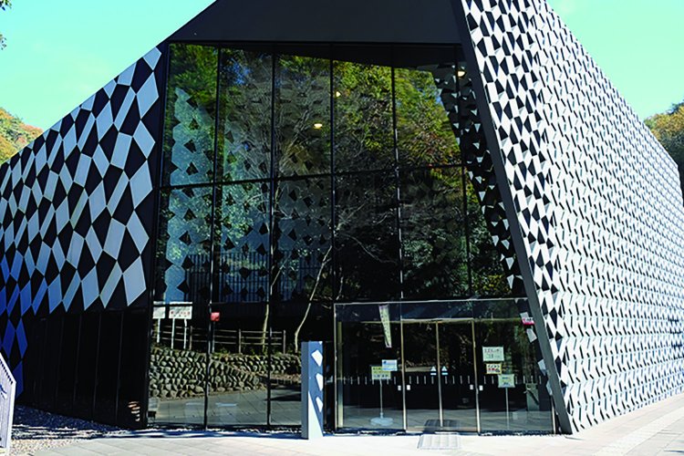 史跡金山城跡ガイダンス施設。