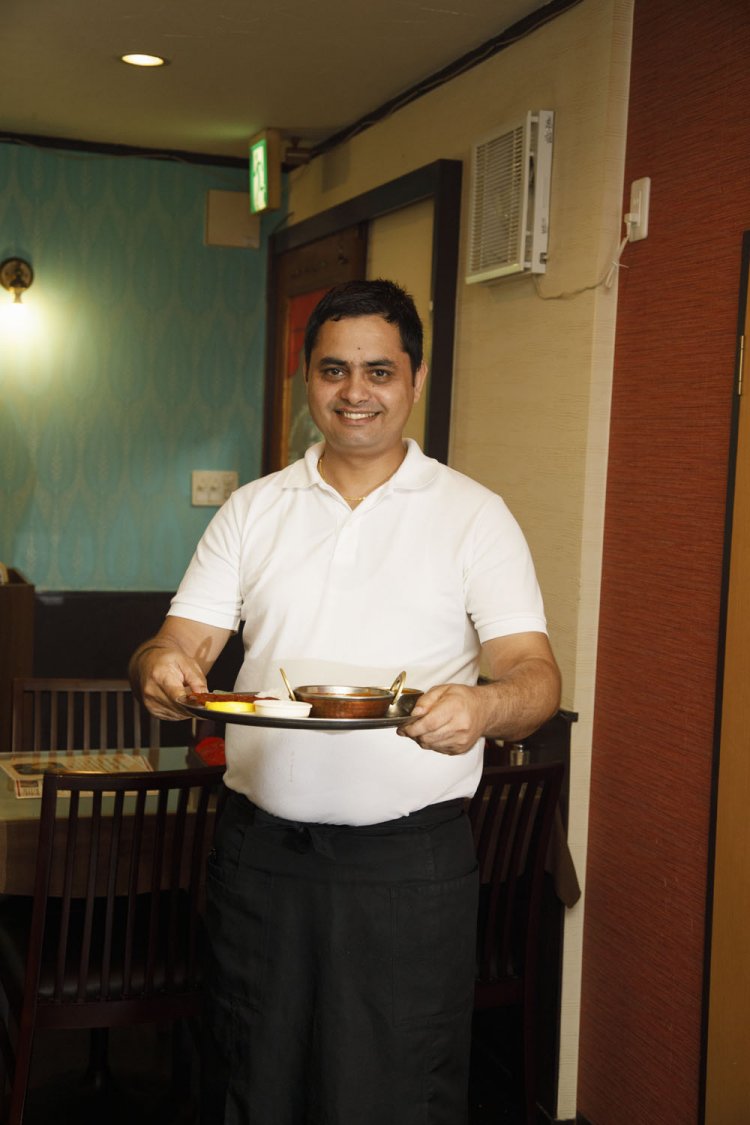 「種類はいろいろ。スパイスの香りを味わって」。