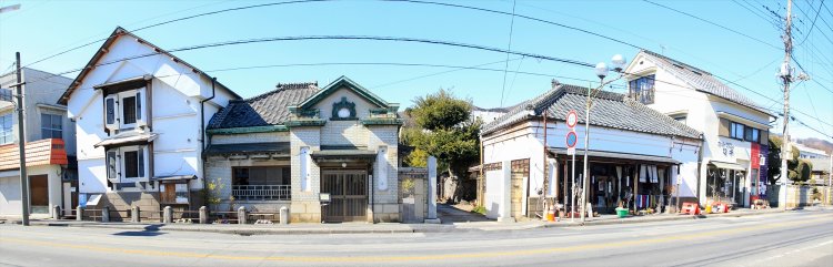 桐生新町の町並み