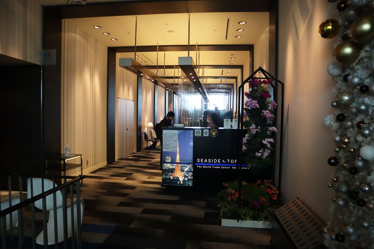 展望フロア「シーザイドトップ」。