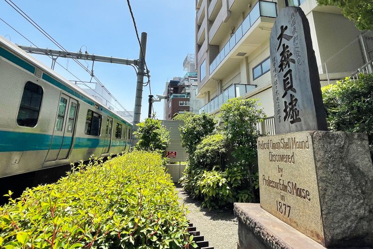 ちなみに、大森といえば貝塚が有名。大森駅西側のビルの谷間に石碑が立つ。大森住人になるなら、考古学ロマンを体感しておくのも悪くない。