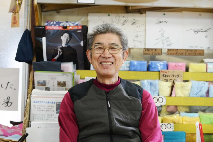 「奇跡の一本松の絵をきっかけに、いろいろな出会いがありました」と主人は話す。