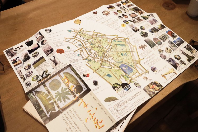 石井さんが制作に関わった「まちの木霊」。