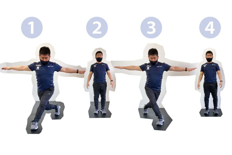 お尻にハリ感を感じれたら◎。