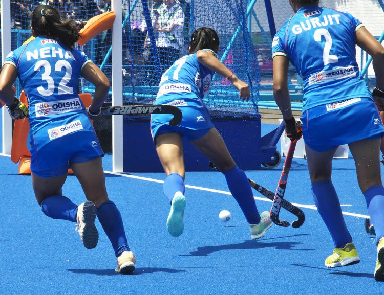 女子ホッケーインド選手団。奥出雲町での事前合宿は残念ながら中止だが、ホストタウンとして今後も交流は続く。